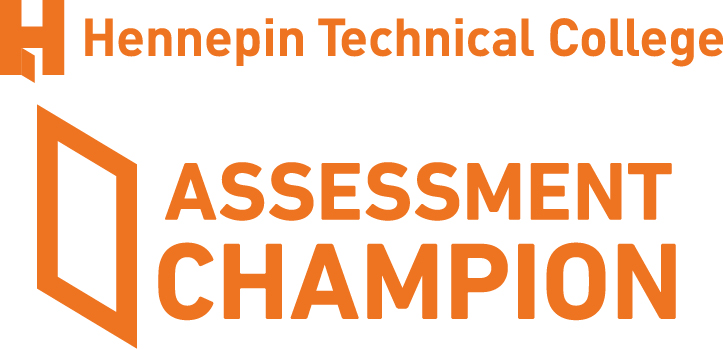 Hennepin Technical College Assessment Champion Logo